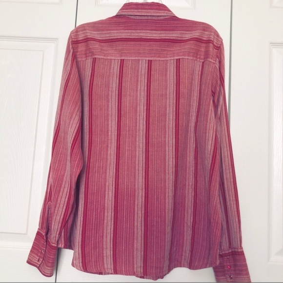 Harley Davidson vtg lightweight cotton button down shirt sz XL *D - Picture 8 of 8